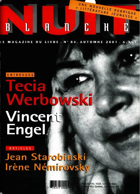 Couverture numéro 84