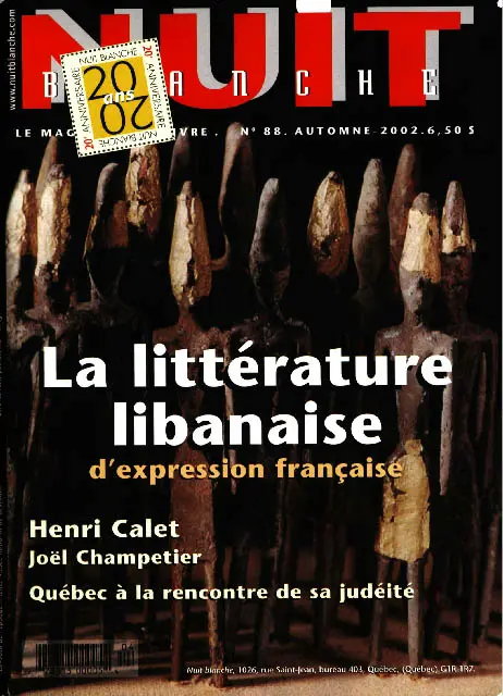 Couverture numéro 88