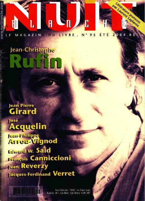 Couverture numéro 95