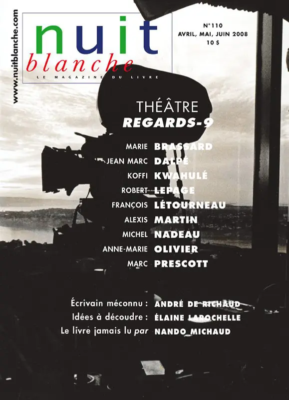 Couverture numéro 110