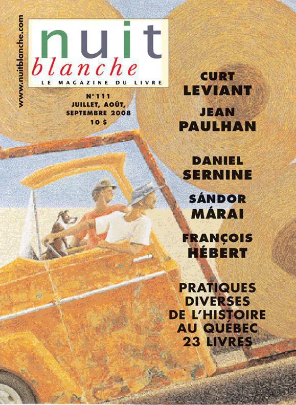 Couverture numéro 111