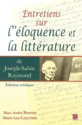 Entretiens sur l'éloquence et la littérature