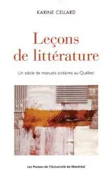 LEÇONS DE LITTÉRATURE