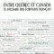 Entre le Québec et le Canada