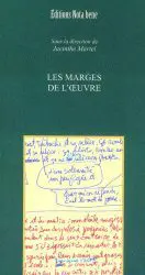 Les marges de l'oeuvre
