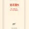 172 LE Avers_Le-Clezio_Gallimard WEB